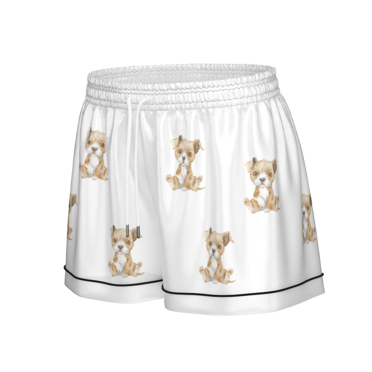 (2) Gracie Collection Short Sleeve & Shorts Imitation Silk PJ Set
