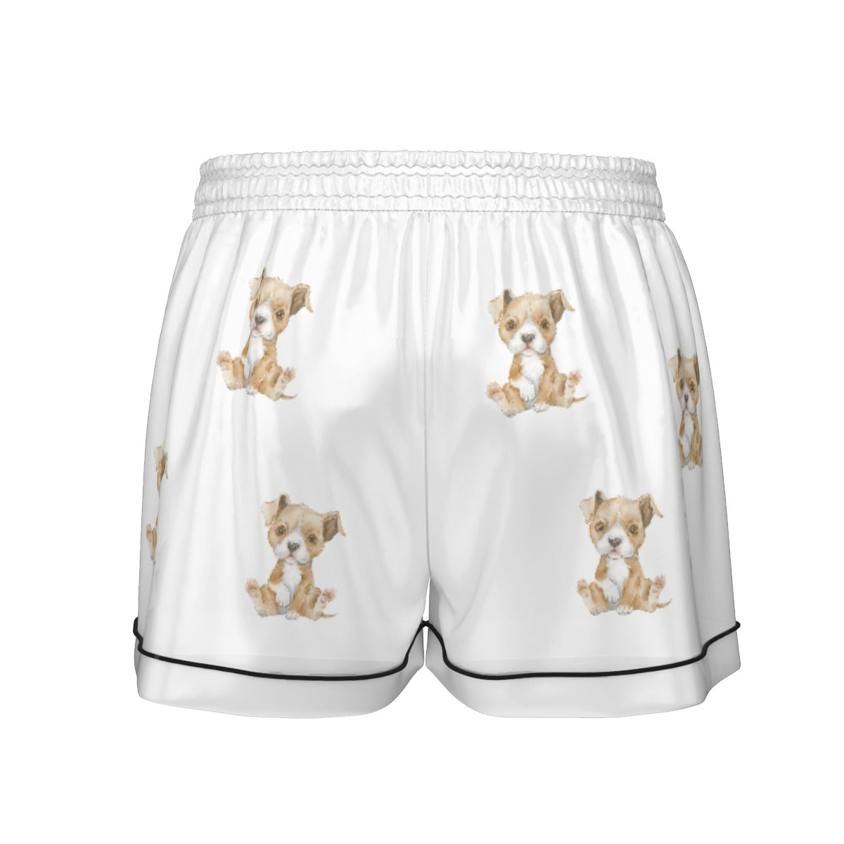 (2) Gracie Collection Short Sleeve & Shorts Imitation Silk PJ Set