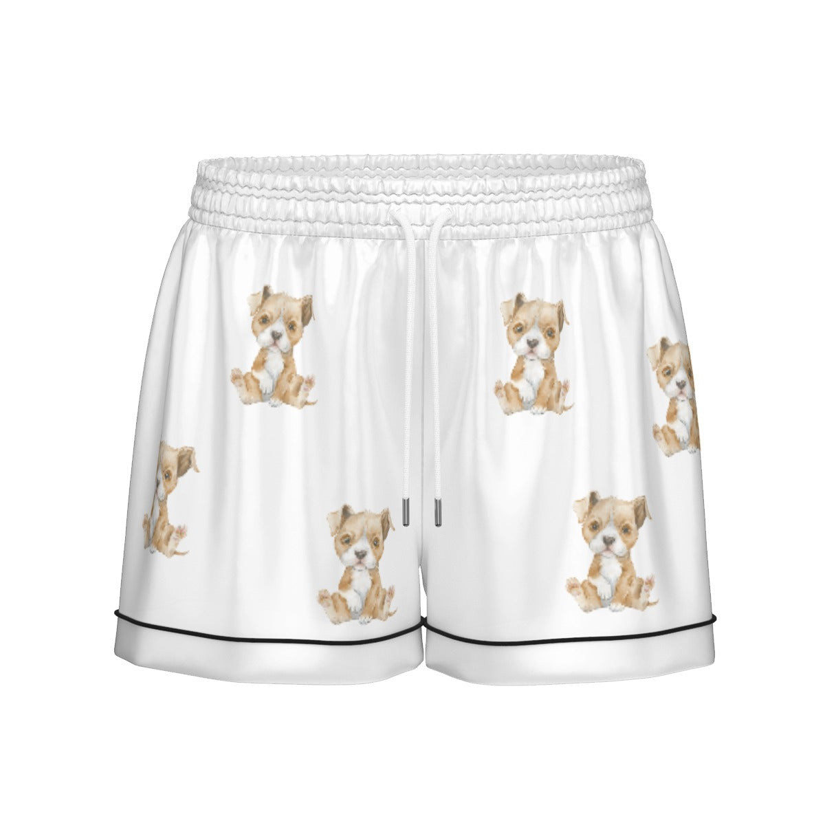 (2) Gracie Collection Short Sleeve & Shorts Imitation Silk PJ Set