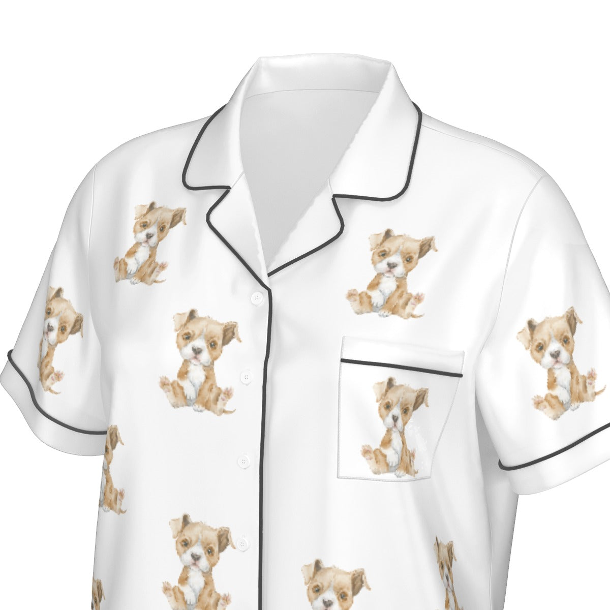 (2) Gracie Collection Short Sleeve & Shorts Imitation Silk PJ Set