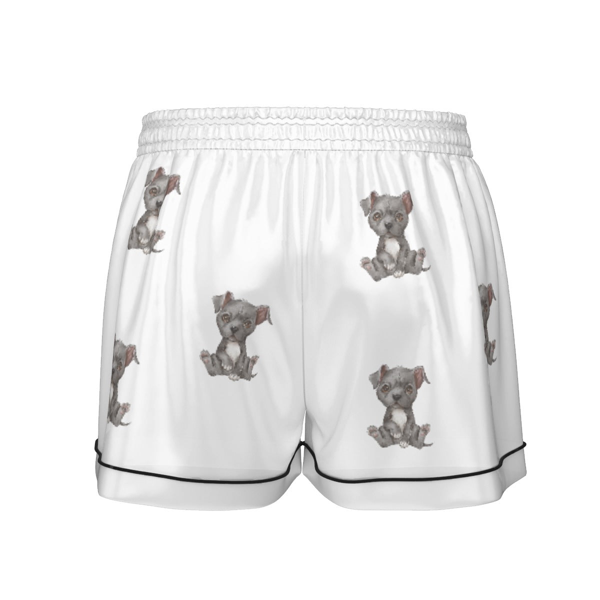 (3) Gracie Collection - Short Sleeved & Shorts Imitation Silk PJ Set